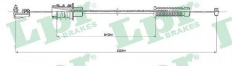 LINKA GAZU CITROEN C15 (VD-_)/C15 ESTATE/VISA LPR C0145A