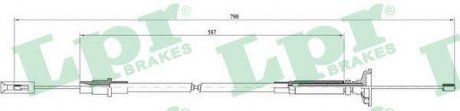 Трос зчеплення LPR C0258C