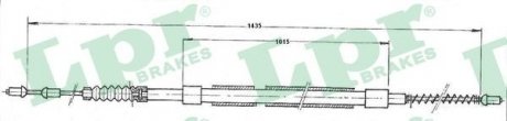 Тросик стояночного тормоза LPR C0438B