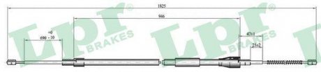 LINKA HAM. SKODA ROOMSTER 06- /L+P/ /BКBNY/ LPR C0815B