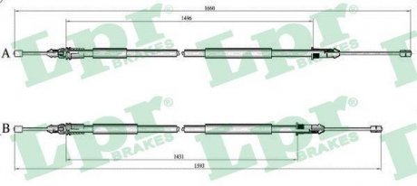 LINKA HAM. RENAULT EXPRESS 96- /L+P/ LPR C1399B