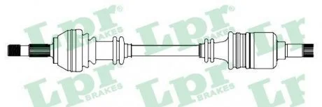 Привідний вал LPR DS20139