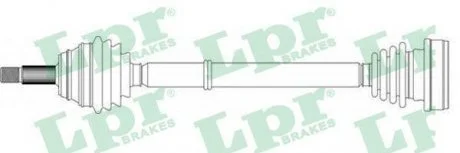 Приводной вал LPR DS51064