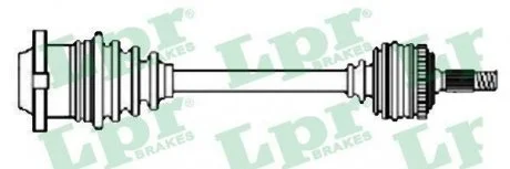 Фото приводной вал LPR DS52192 Приводной вал LPR DS52192
