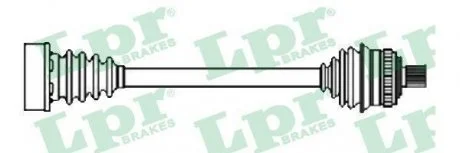 Приводной вал LPR DS52199