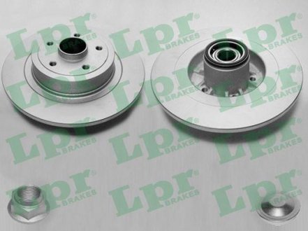 Диск гальмівний з підшипником LPR R1046PCA