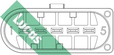 Расходомер воздуха LUCAS FDM698