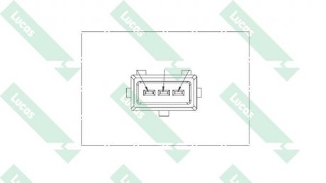 Датчик положення коленвалу LUCAS SEB436