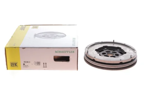 Двомасовий маховик мкпп (без болтів, без направляючого підшипника, з диском регулювання тертя) FORD TRANSIT 2.3 08.00-05.06 LuK 415035510