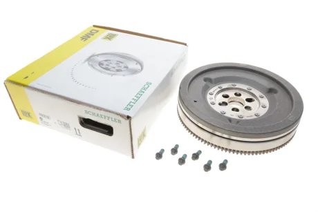 Двомасовий маховик коробка передач з подвійним зчепленням (з болтами, для мокрого зчеплення) FORD C-MAX II, FOCUS III, FOCUS III/HATCHBACK, FOCUS III/KOMBI, GRAND C-MAX, KUGA II 1.5D 09.14- LuK 415 1057 09