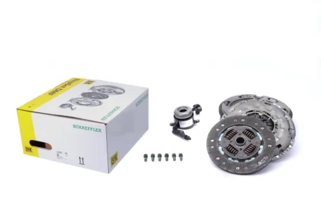 Комплект саморегулирующегося сцепления с двухмассовым маховиком и гидравлическим подшипником. LuK 600033000