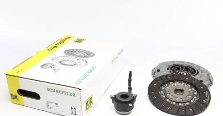 Фото 1 - комплект зчеплення + підшипник LuK 624315634 Комплект зчеплення + підшипник LuK 624315634 (фото 1)