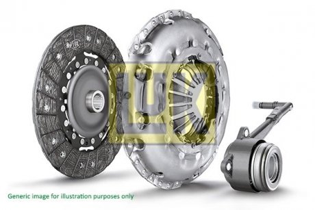 Комплект зчеплення FORD C-MAX/FOCUS 1,5-1,6 10- LuK 624372033