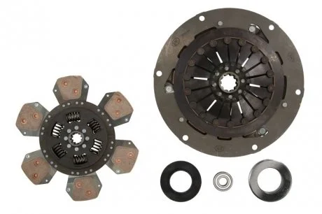 Комплект зчеплення 310мм CASE IH 248, 258, 268, 268 B, 278, 278 L, 284 L, 288, 288 L, 2400 A, 385, 395, 3210, 3220, 3230, 3400 A, 3434 A, 3434 B, 454, 464, 474, 475, 484, 485, 485 L, 485 XL, 495 LuK 631106710