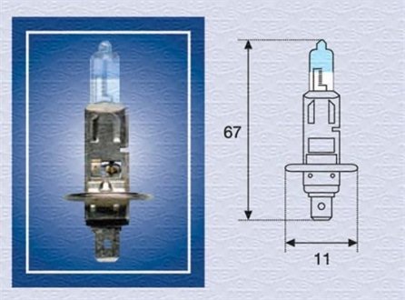 Лампа MAGNETI MARELLI 002587100000