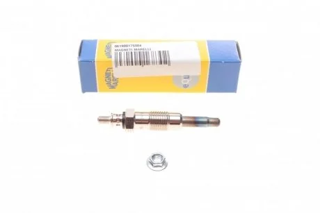 Свічка розжарювання DAEWOO KORANDO,MUSSO MERCEDES-BENZ VITO,SPRINTER,T1,CLASSE G,CLASSE C,190,CLASS MAGNETI MARELLI 061900175304
