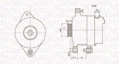 Alternator MAGNETI MARELLI 063731595010