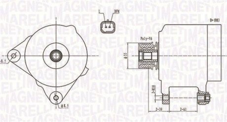 Alternator MAGNETI MARELLI 063731762010