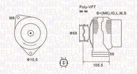 MAGNETI MARELLI 063732069010