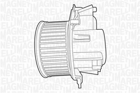 Электродвигатель, вентиляция салона MAGNETI MARELLI 069412525010