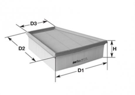 Фільтр повітряний MAGNETI MARELLI 152071758654
