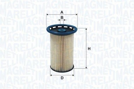 Паливний фільтр MAGNETI MARELLI 153071760754