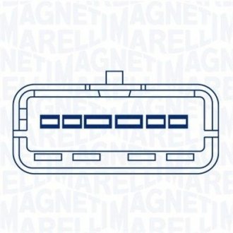 Двигун склопідйомника передн. лівий Megane 02- MAGNETI MARELLI 350103177300 (фото 1)