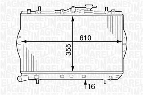 Водяна помпа MAGNETI MARELLI 352316171072