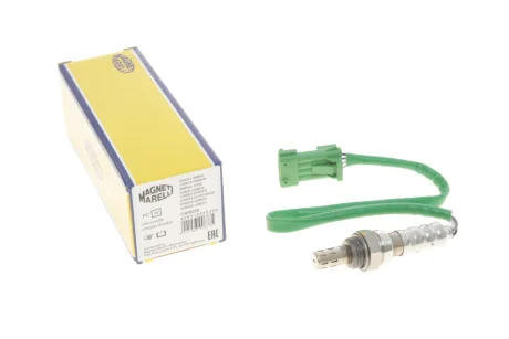 Лямбда-зонд (кількість дротів 4, 410мм) CITROEN C2, C3 I, C3 II, C3 PLURIEL, NEMO, NEMO/MINIVAN FIAT 500L, FIORINO, FIORINO/MINIVAN, QUBO PEUGEOT 206, 206+, 207, BIPPER 1.1/1.4 06.96- MAGNETI MARELLI 466016355009