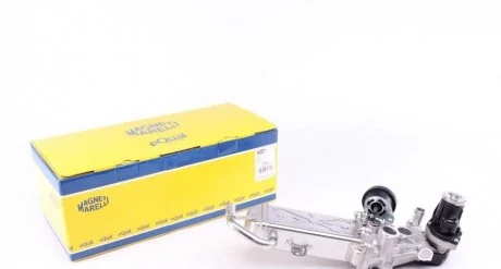 Фото радіатор рециркуляції відпрацьованих газів (з клапаном EGR) MAGNETI MARELLI 571822112060 Радіатор рециркуляції відпрацьованих газів (з клапаном EGR) MAGNETI MARELLI 571822112060