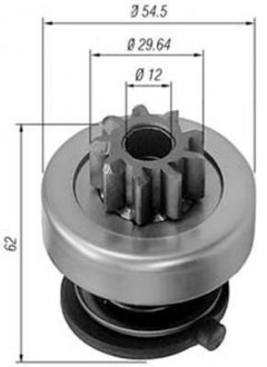 Бендікс стартера MAGNETI MARELLI 940113020167 (фото 1)