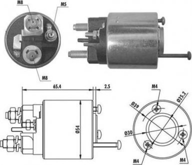 Реле втягивающее MAGNETI MARELLI 940113050066