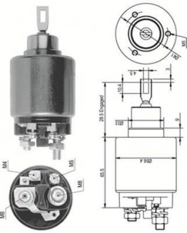 Тягове реле, стартер MAGNETI MARELLI 940113050124