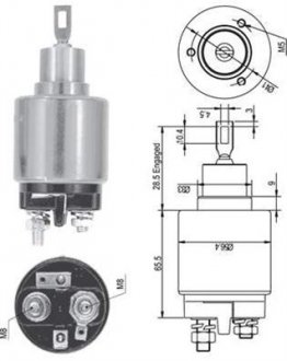 Реле втягувальне FIAT,ALFA ROMEO,VOLVO [] MAGNETI MARELLI 940113050127