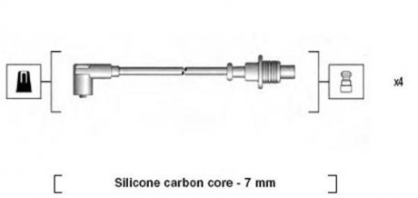 Дроти запалення, набір MAGNETI MARELLI 941085150567