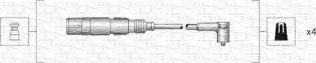 Проволока зажигания, набор MAGNETI MARELLI 941318111164 (фото 1)