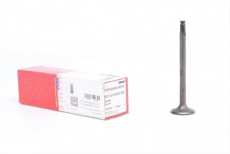 Випускний клапан (28,4x7x104,4) MERCEDES C (CL203), C T-MODEL (S202), C T-MODEL (S203), C (W202), C (W203), CLK (C209), E T-MODEL (S210), E (VF210), E (W210), G (W461) 2.1D-3.2D 09.97-12.10 KNECHT/MAHLE MAHLE / KNECHT 001 VA 30533 000