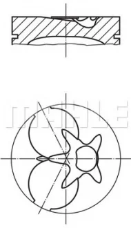 Фото 1 - автозапчасть MAHLE / KNECHT 0029300 Автозапчасть MAHLE / KNECHT 0029300 (фото 1)