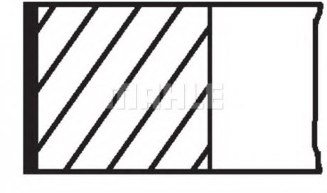 TS KOLBENRING MAHLE / KNECHT 00469N0 (фото 1)