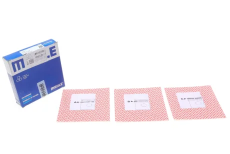 Фото 1 - комплект кілець на поршень MAHLE / KNECHT 01029N0 Комплект кілець на поршень MAHLE / KNECHT 01029N0 (фото 1)