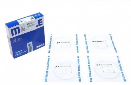 Кольца поршневые Mahle MAHLE / KNECHT 011 69 N0 (фото 1)