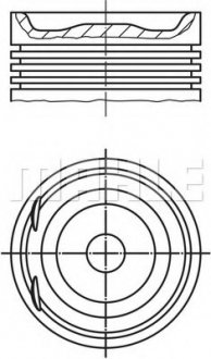 Поршень MAHLE / KNECHT 0122000