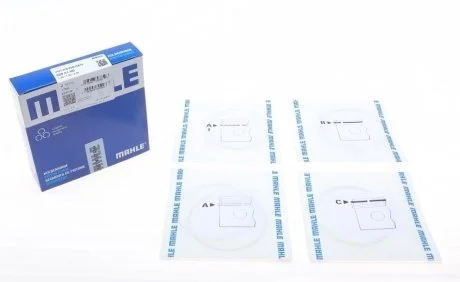 Фото кільця поршневі MAHLE MAHLE / KNECHT 028 01 N0 Кільця поршневі MAHLE MAHLE / KNECHT 028 01 N0