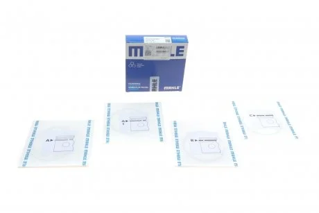 Фото комплект кілець на поршень MAHLE / KNECHT 02801N2 Комплект кілець на поршень MAHLE / KNECHT 02801N2