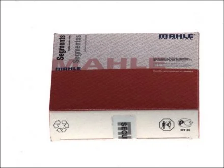 Фото кільця поршневі MAHLE MAHLE / KNECHT 030 31 N1 Кільця поршневі MAHLE MAHLE / KNECHT 030 31 N1