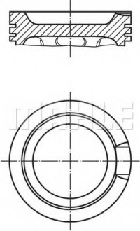 Поршень Mahle MAHLE / KNECHT 033 16 02