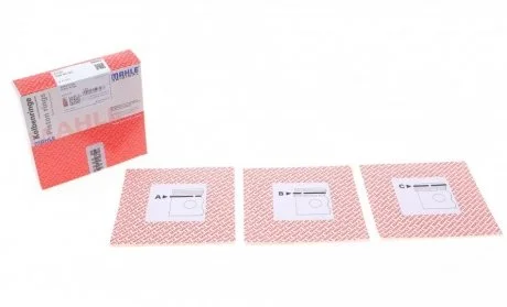 Фото кільця поршневі MAHLE MAHLE / KNECHT 034 90 N2 Кільця поршневі MAHLE MAHLE / KNECHT 034 90 N2