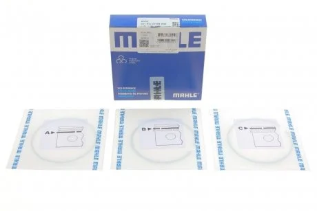 Фото кільця поршневі MAHLE / KNECHT 081 RS 001090 N0 Кільця поршневі MAHLE / KNECHT 081 RS 001090 N0