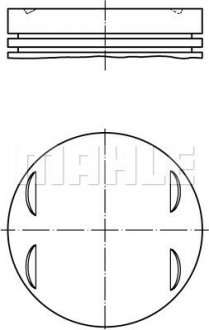 Поршень MAHLE / KNECHT 0831300 (фото 1)