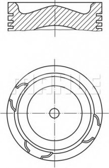 Поршень MAHLE / KNECHT 2136900 (фото 1)